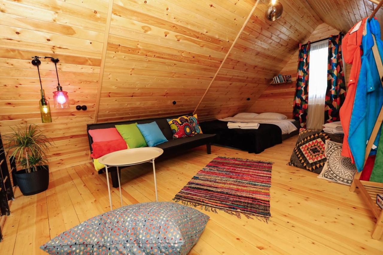 Wooden Cottage "Green House" In Bakouriani Extérieur photo